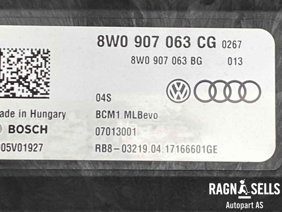 Styreenhet comfort (BCM) til Audi Q7 2015-->> (Type II)  