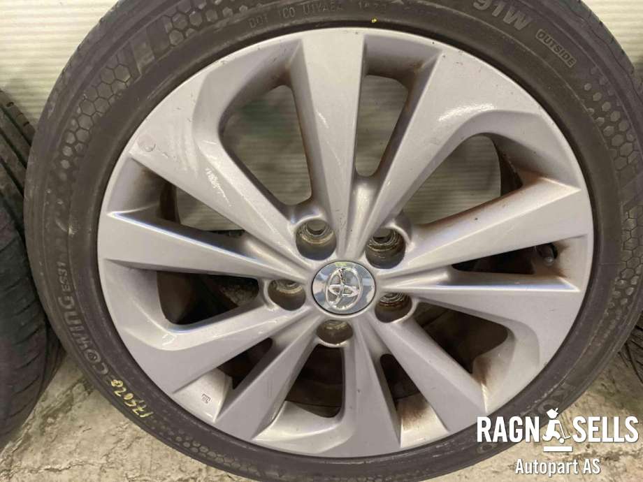 Felgsett aluminium til Toyota Auris 2013-2015 (Type II, Fase 1)  