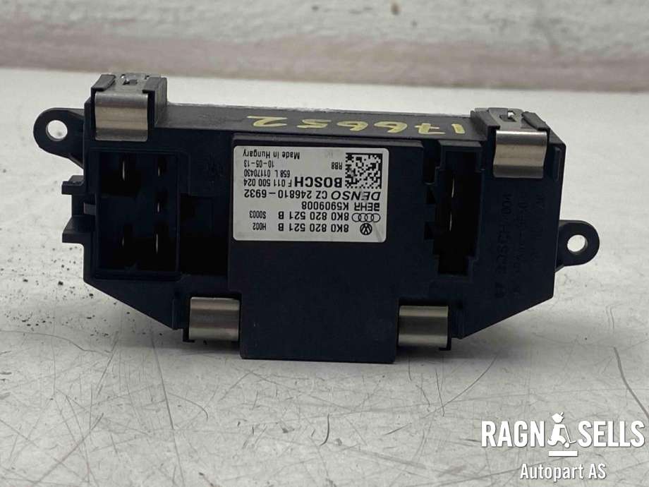 Varmeapparat motstand til Audi Q5 2008-2012 (Type I, Fase 1)  