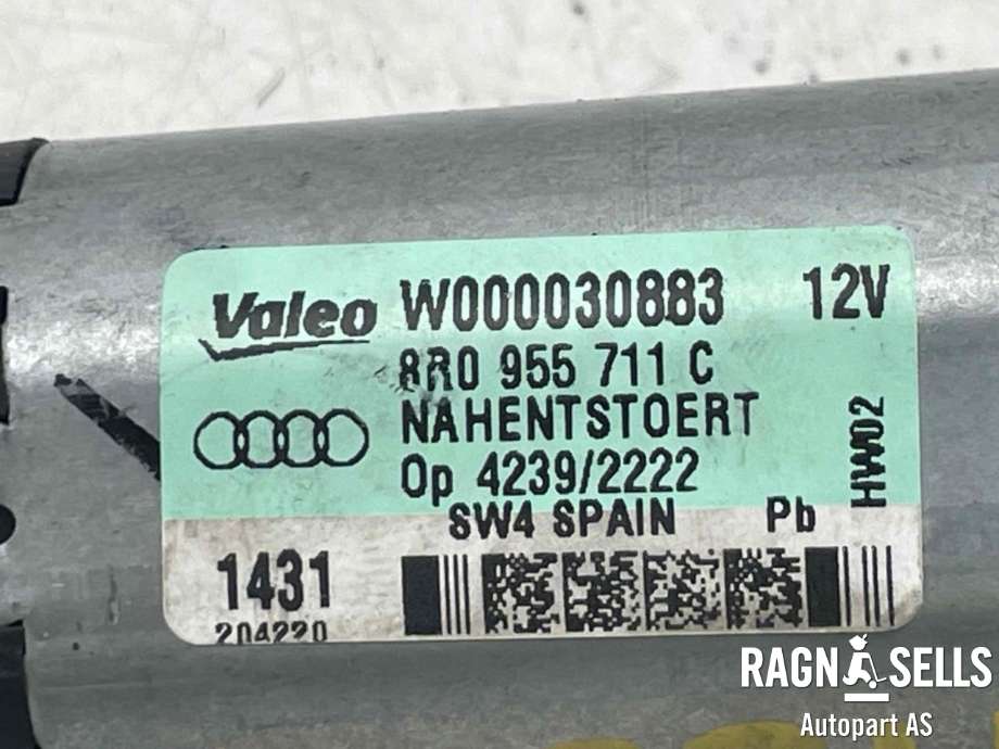 Viskermotor bakrute til Audi Q5 2008-2012 (Type I, Fase 1)  