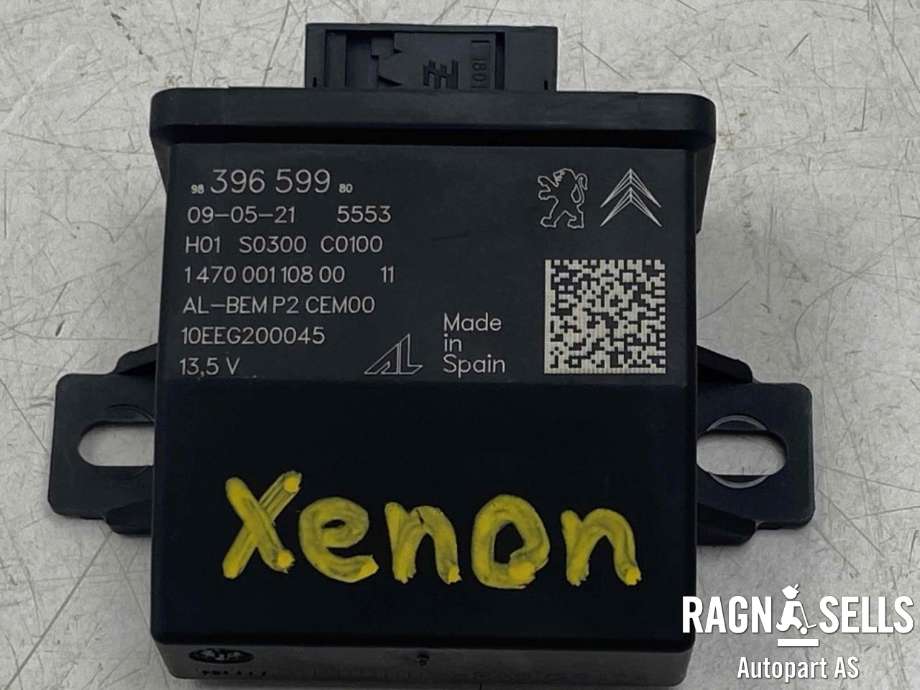 Styreenhet xenon/ballast til Peugeot e-2008, 2019-->>  (98396 59980)