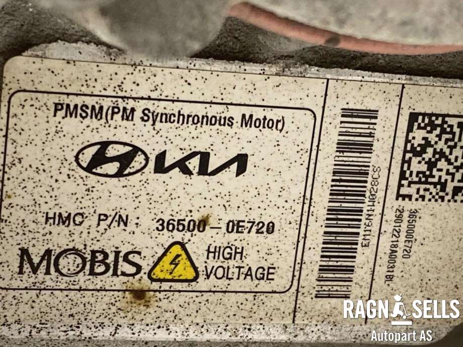 Motor elbil foran til Hyundai Kona 2021-2023 (Type I, Fase 2)  (365000E720|)