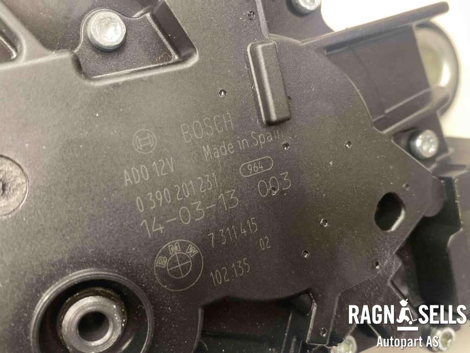 Viskermotor bakrute til BMW 3-Serie 2012-2018 (F30/F31/F34) (F30/F31/F34) 