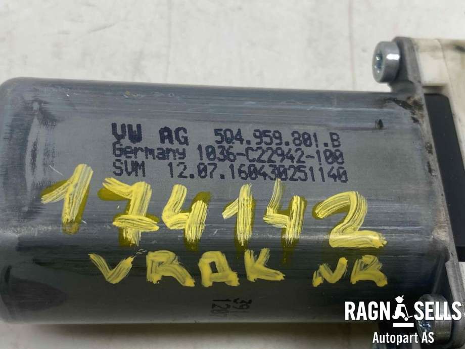 Ruteheis, kun motor, venstre foran til VW Golf VII 2012-2017 (Fase 1)  (5Q4959801B|)