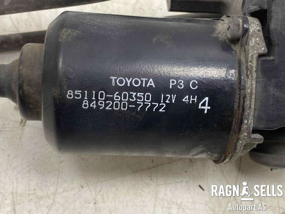 Viskermotor frontrute komplett m/overføring til Toyota Land Cruiser 120 2002-2009  (8511060350|)