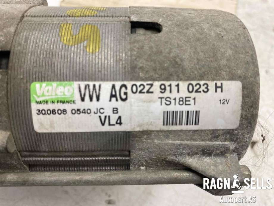 Starter diesel til VW Caddy 2004-2010 (Type III, Fase 1)  (02Z 911 023 H|3Q0608 0540 JC B|VL4 12V)