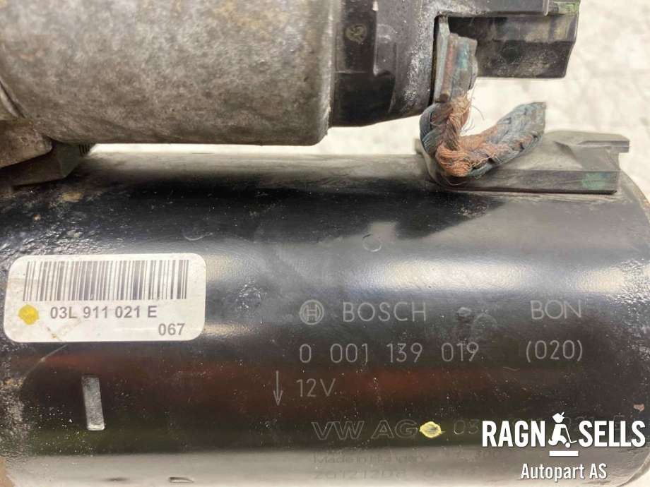 Starter til Audi A4 2007-2014 (Type IV) (B8) (B8) (VW AG|03L911021E|0 001 139 019|)