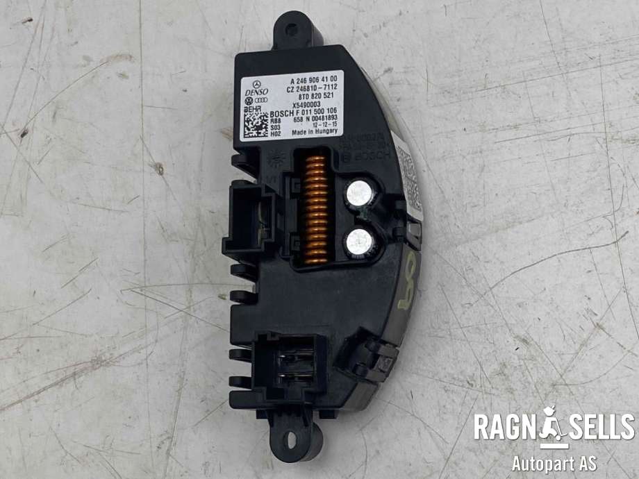 Varmeapparat motstand til Audi A4 2007-2014 (Type IV) (B8) (B8) (BOSCH|F 011 500 106|)