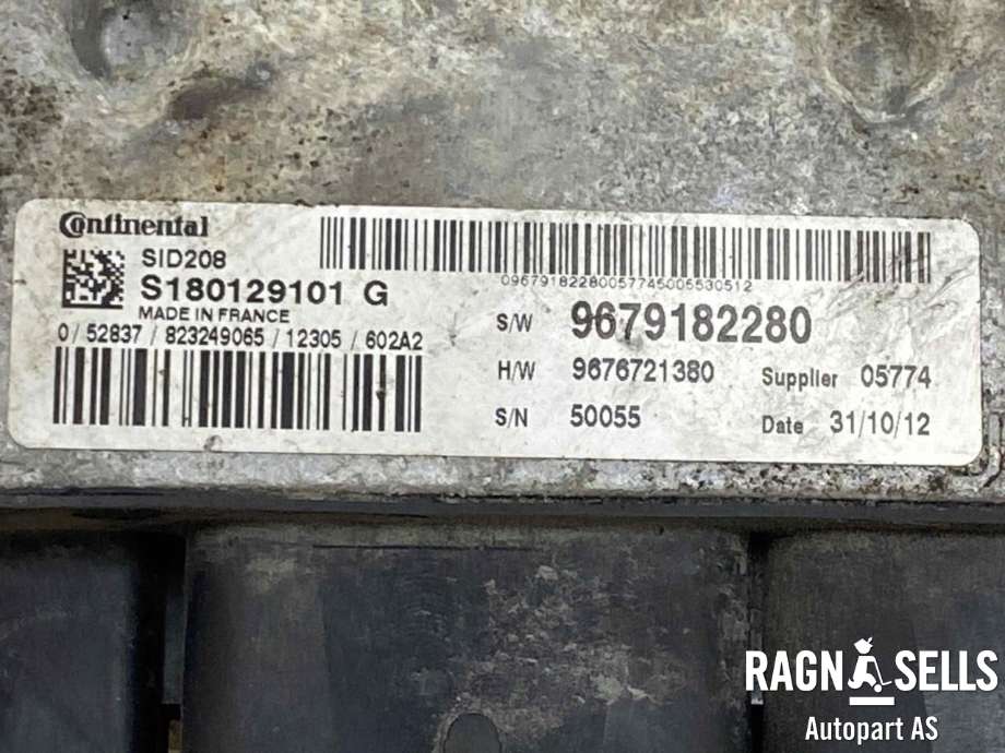 Styreenhet motor til Peugeot Boxer 2007-2013 (Type III, Fase 1) (CONTINENTAL|S180129101G|9679182280|)