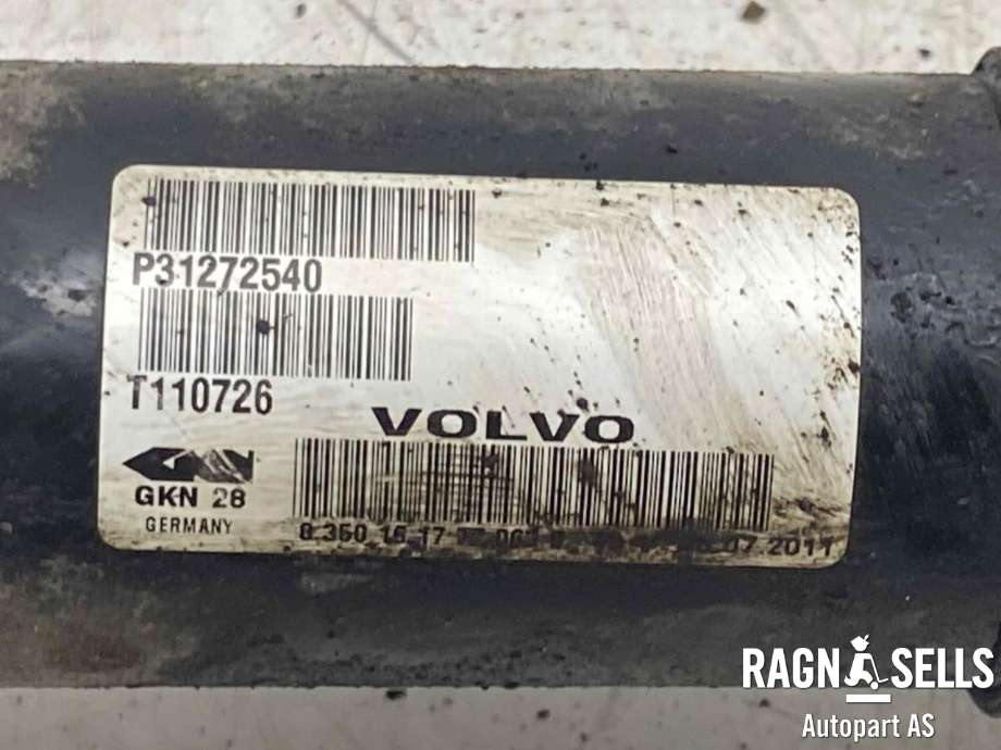 Drivaksel høyre foran, diesel/automat til Volvo XC70 2008-2013 (Type II, Fase 1)  (VOLVO|31272540|)