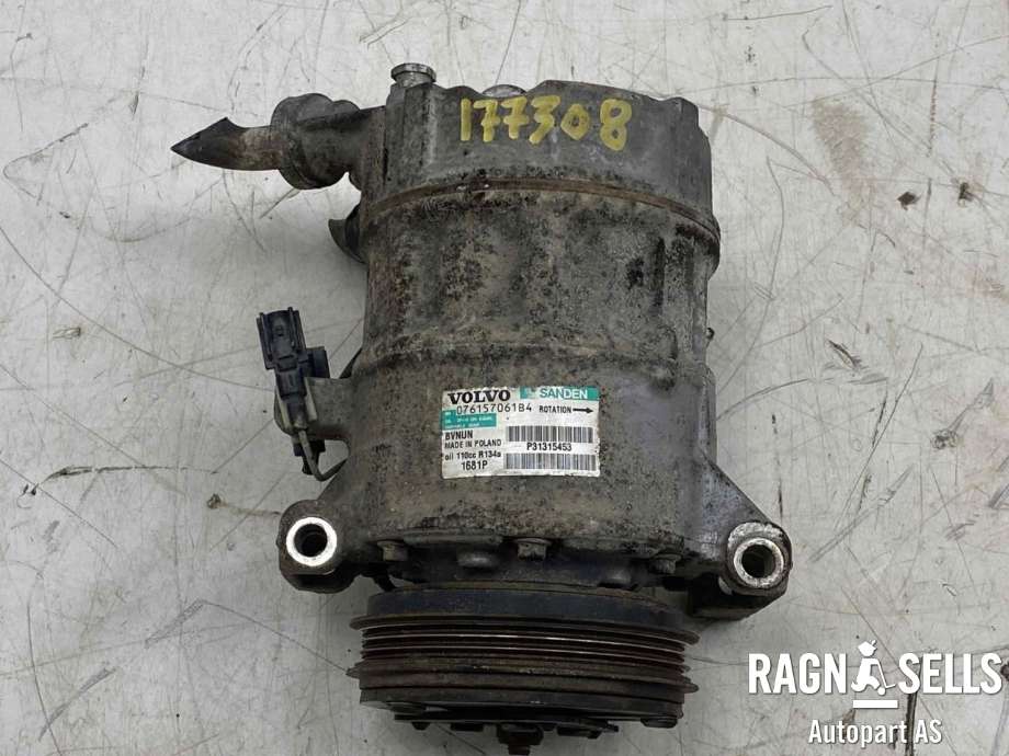 Aircondition kompressor til Volvo XC70 2008-2013 (Type II, Fase 1)  (VOLVO|31315453|076157061B4|)