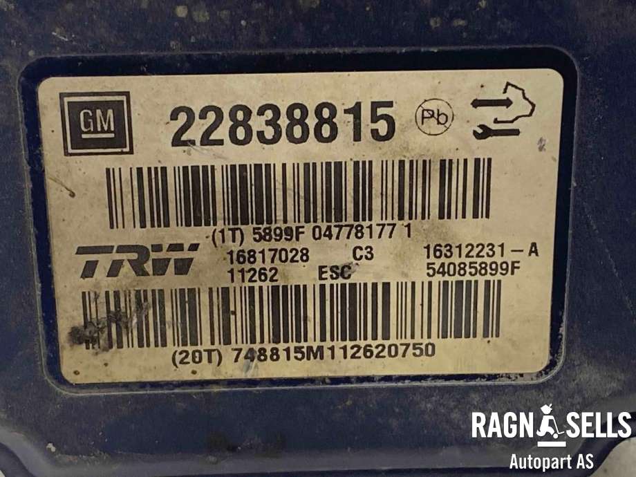 ABS sentral til Opel Insignia A 2009-2014  