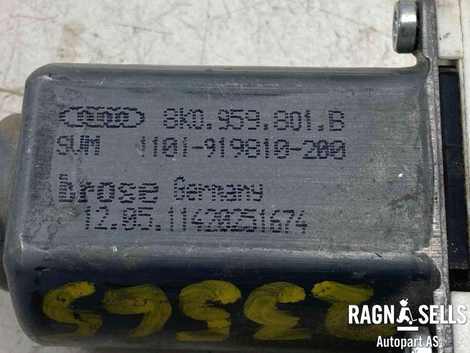 Ruteheis, kun motor, venstre til Audi Q5 2008-2012 (Type I, Fase 1)  