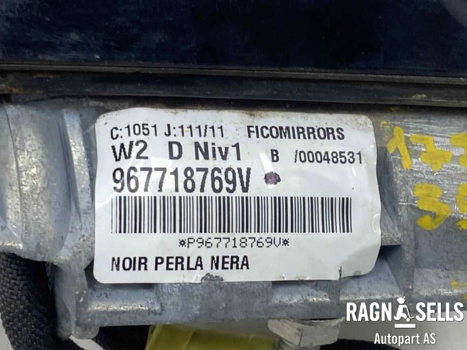 Speil høyre til Peugeot 508 2011-2014 (Type I, Fase 1)  (FICOMIRRORS|967718769V|)