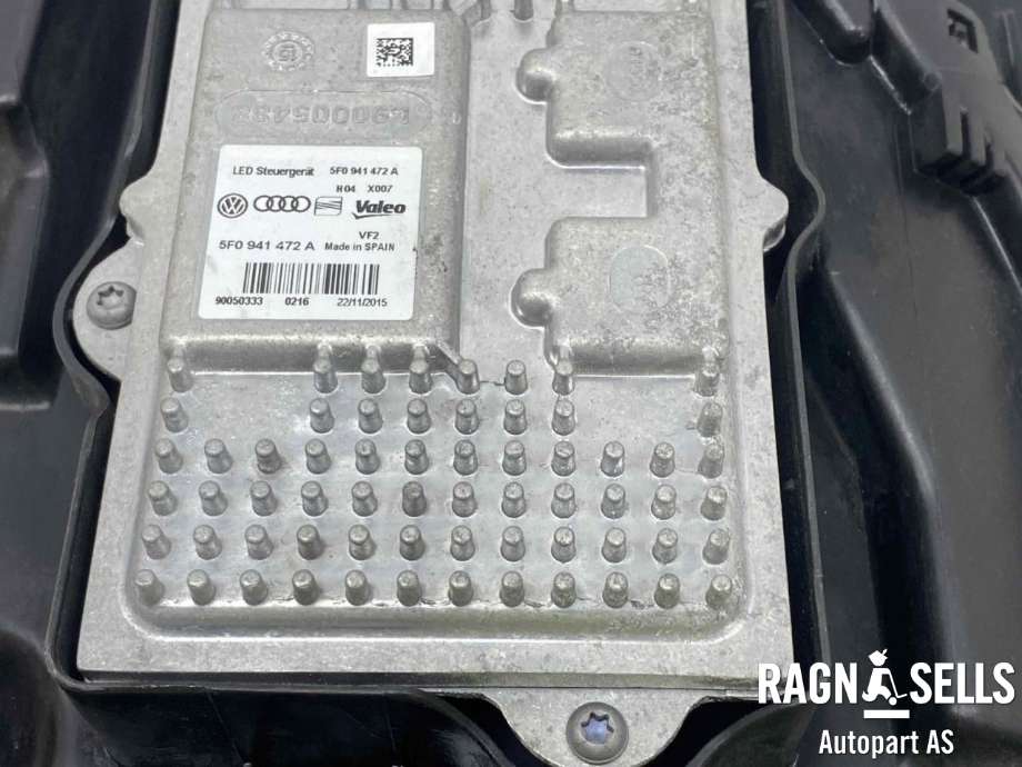 Frontlykt venstre full-LED til VW e-Golf 2014-2017 (Fase 1)  (VALEO|5G0 941 035|90051014|)