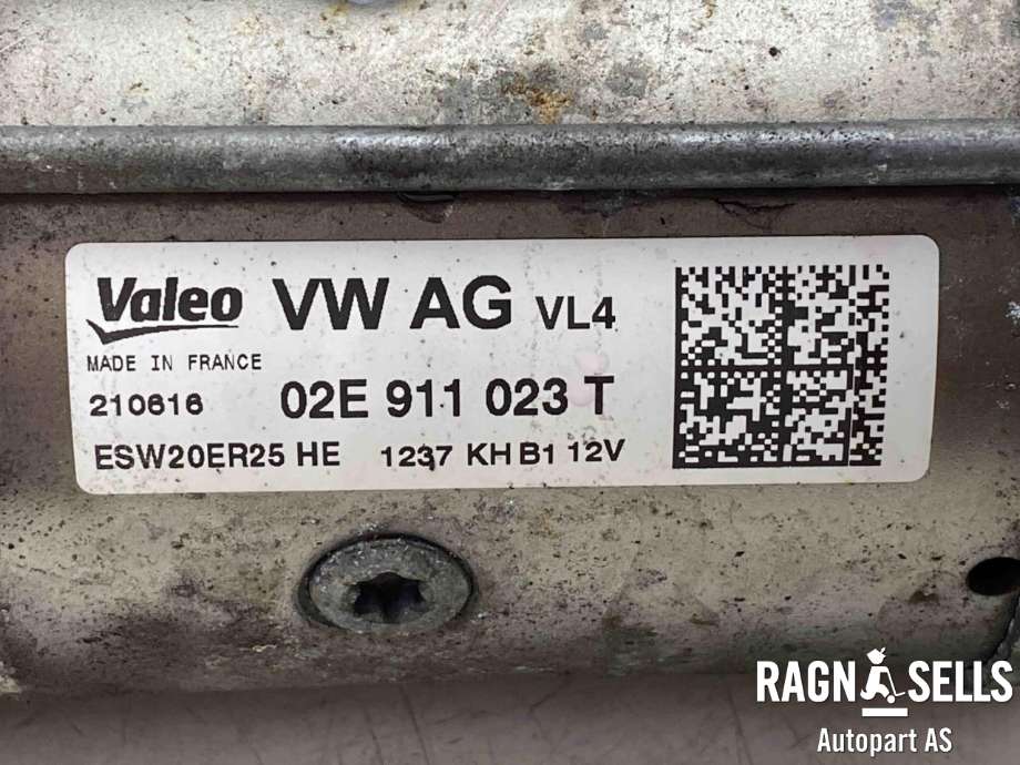 Starter til VW Golf VII 2012-2017 (Fase 1)  (VALEO|02E 911 023 T|02E 911 022 C|)