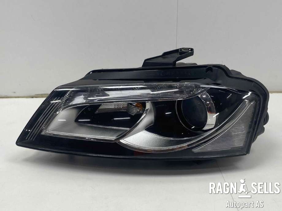 Frontlykt venstre xenon til Audi A3, 2009-2012 (Type II, Fase 2)  (8P0941003BE)