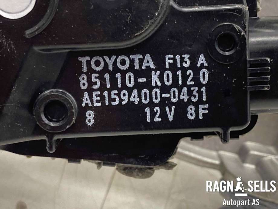 Viskermotor frontrute komplett m/overføring til Toyota Yaris Cross (SUV) 2021-->>  (85110K0120|)