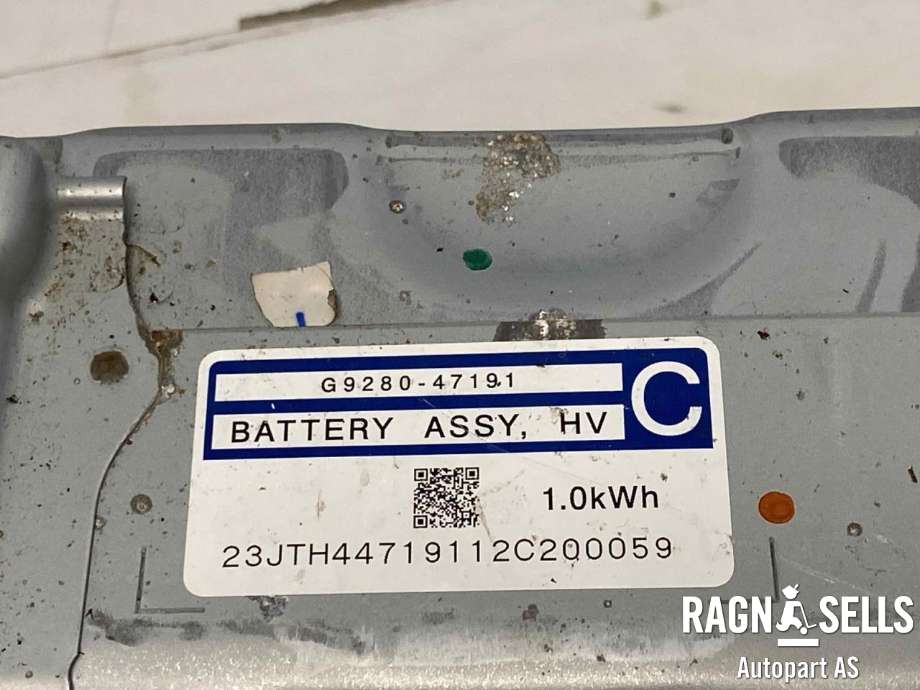Batteripakke hybrid til Toyota Prius +7 2012-2020 (Type III) (stasjonsvogn) (stasjonsvogn) (G928047191|)
