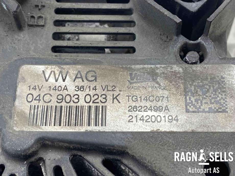 Dynamo til VW Golf Sportsvan 2014-2018  (VALEO|04C 903 023 K|)