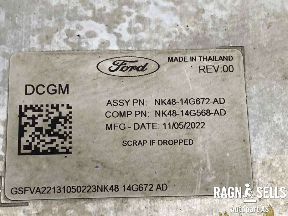 Styreenhet diverse til Ford E-Transit 2022-->> (FORD|NK48 14G672 AD|)