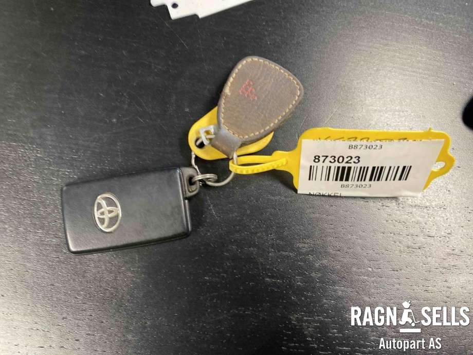 Nøkkel til Toyota RAV4, 2009-2013 (Type III, Fase 2)  