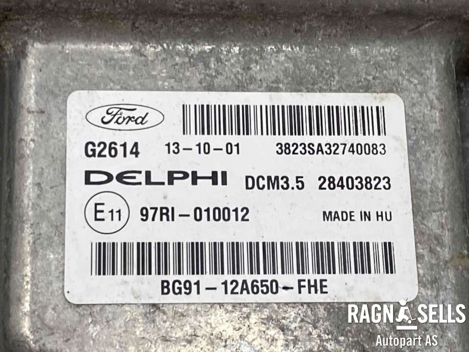 Styreenhet motor til Ford S-Max 2010-2015 (Type I, Fase 2)  (DELPHI|AU71-12A650-AC|BG91-12A650-FHE|)