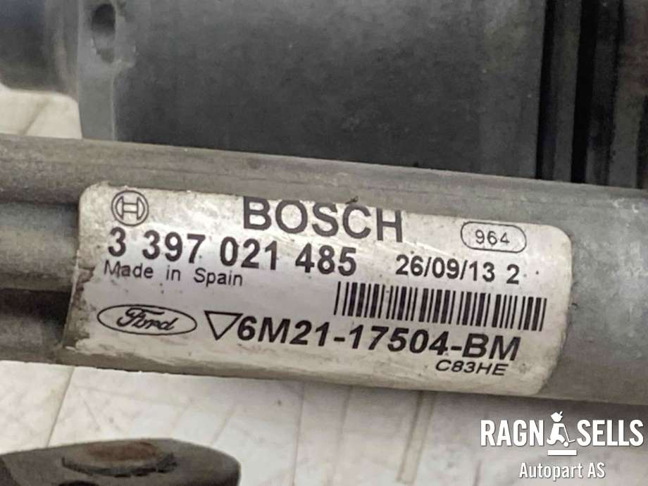 Viskermotor foran høyre til Ford S-Max 2010-2015 (Type I, Fase 2) (BOSCH|6M21-17504-BM|3 397 021 485|)