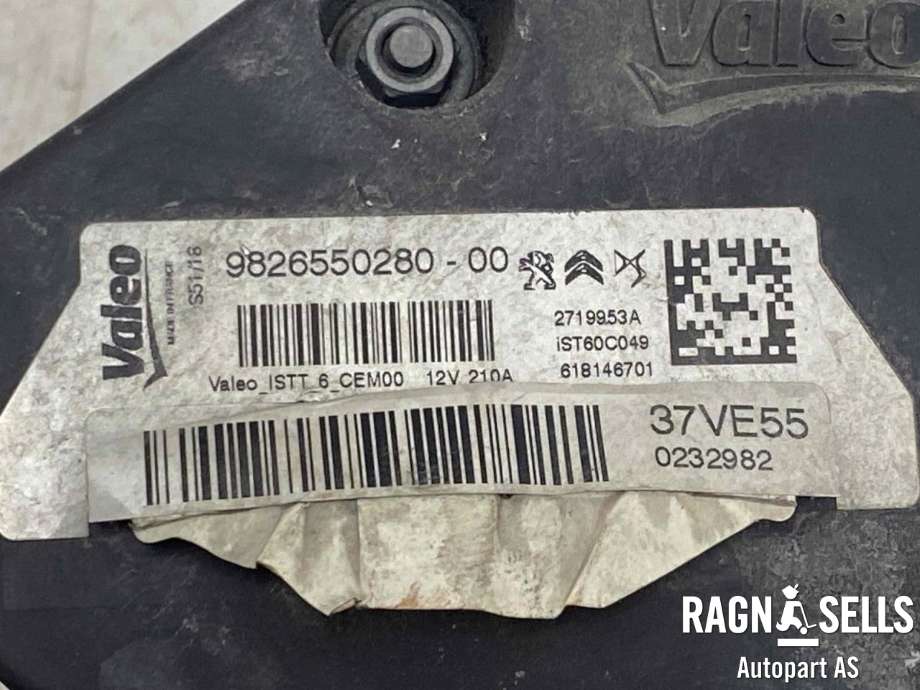Dynamo diesel til Peugeot Expert 2016-->> (Type III)  (VALEO|9826550280|)