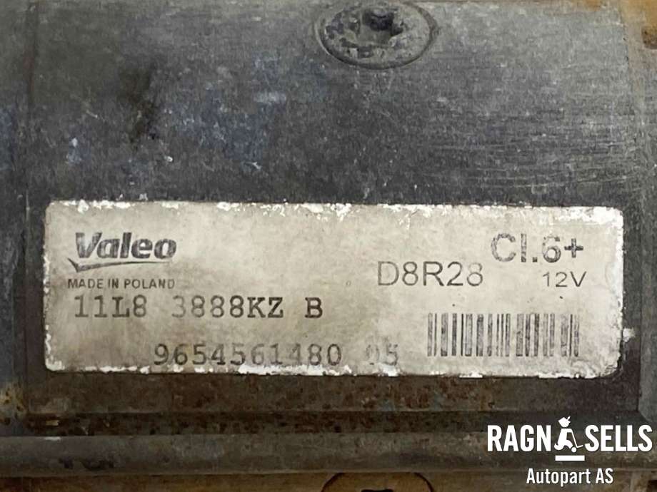 Starter diesel til Peugeot Expert 2016-->> (Type III)  (VALEO|16 381 268 80|9654561480|)