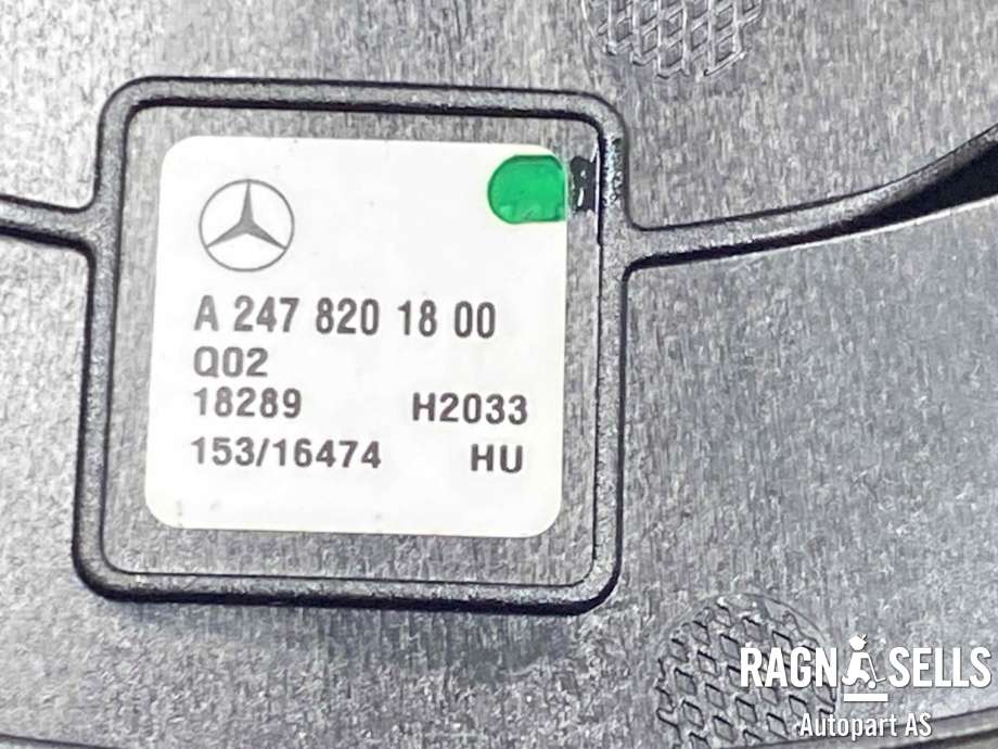 Bilstereo høyttaler til Mercedes A-Klasse 2018-->> (W177) (W177) (A 247 820 18 00|)