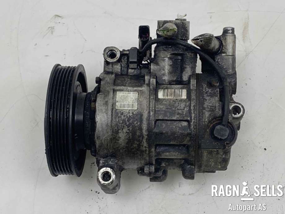 Aircondition kompressor til Audi A6, 2005-2008 (Type III, Fase 1) (C6) (C6) (DENSO|4F0 260 805 R)
