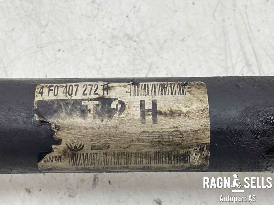 Drivaksel høyre foran, bensin/automat til Audi A6 2005-2008 (Type III, Fase 1) (C6) (C6) (4F0407272H|)