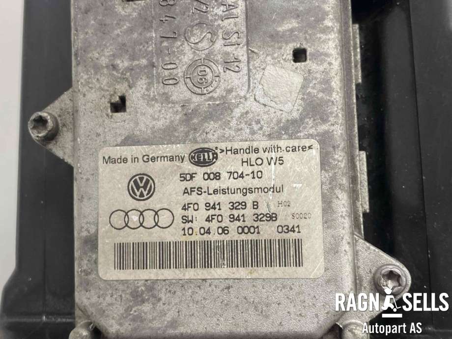 Frontlykt venstre xenon til Audi A6 2005-2008 (Type III, Fase 1) (C6) (C6) (5DF 008 704 10|)