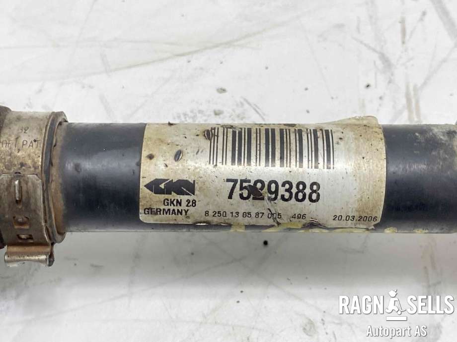 Drivaksel venstre foran, diesel/automat til BMW 3-Serie 2005-2011 (E90/E91/E92/E93) (E90/E91/E92/E93) (31 60 7 544 435|)