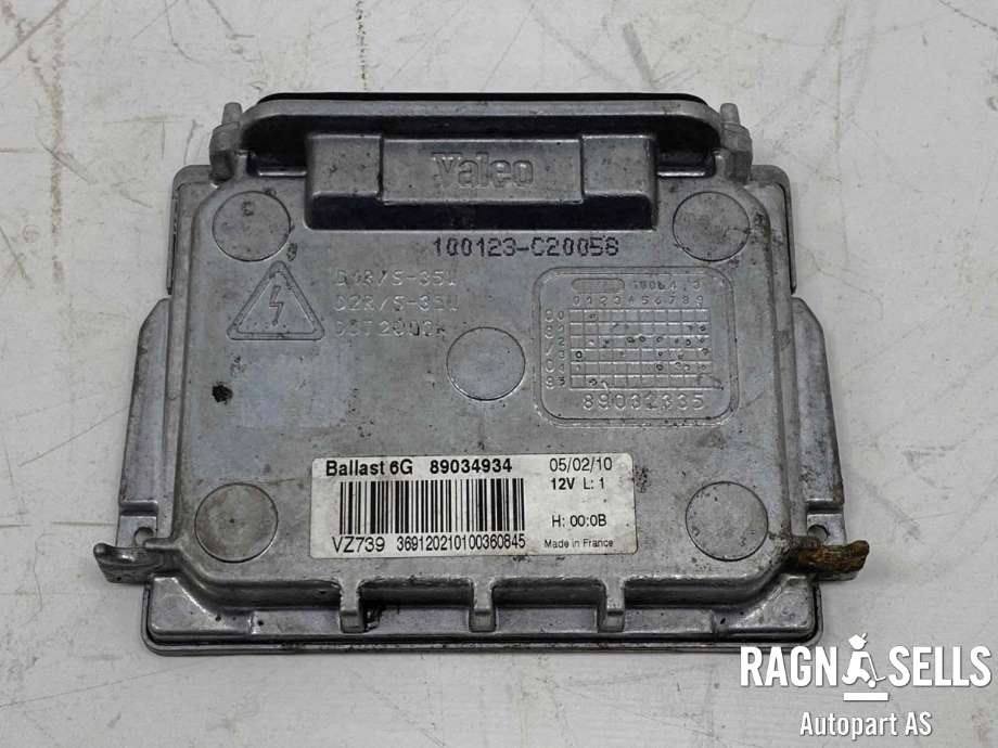 Styreenhet xenon/ballast til Peugeot 5008, 2010-2017 (Type I)  (VALEO|100123-C20058)