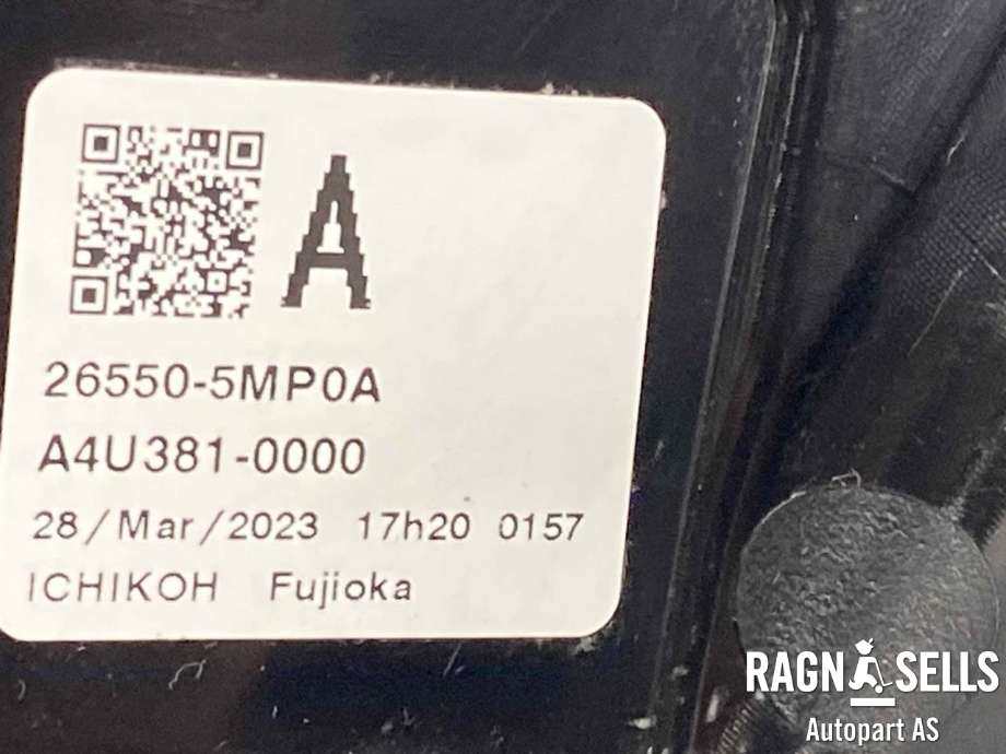 Baklykt høyre til Nissan Ariya 2022-->>  (26550CD085|)