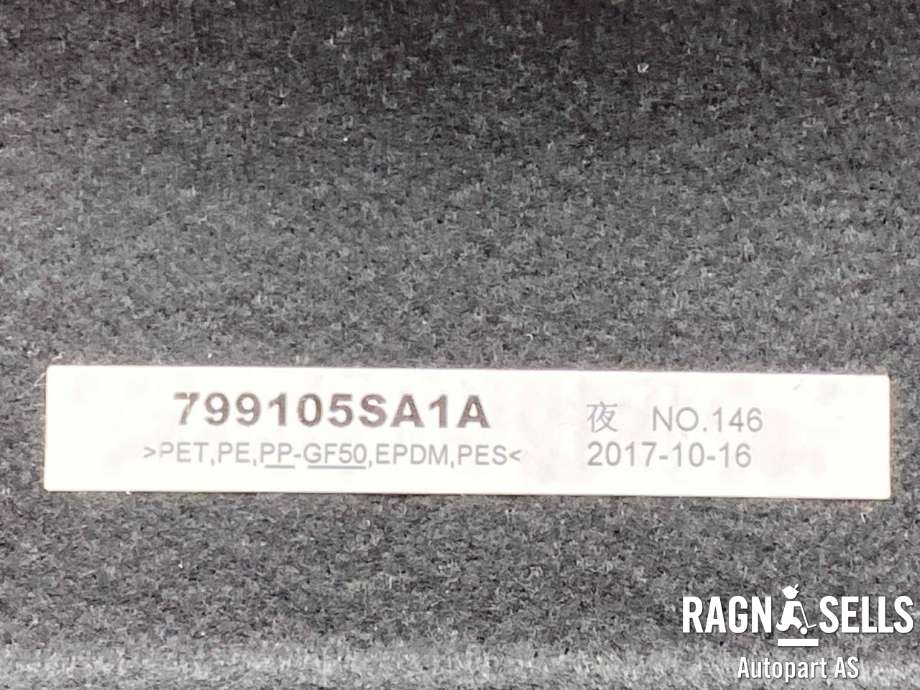 Hattehylle til Nissan Leaf 2018-->> (Type II)  (799105SA1A|)