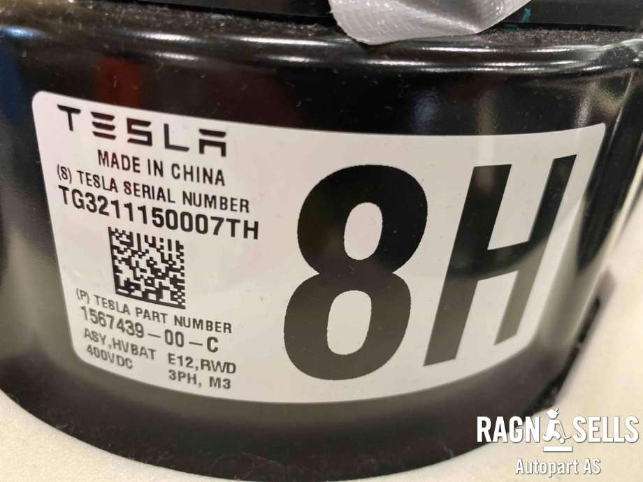 Batteripakke elbil til Tesla Model 3 2018-2023 (Fase 1)  