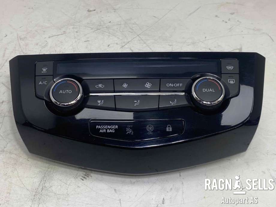 Varmeapparat betjening til Nissan Qashqai, 2014-2021 (Type II)  (275004EA1A)