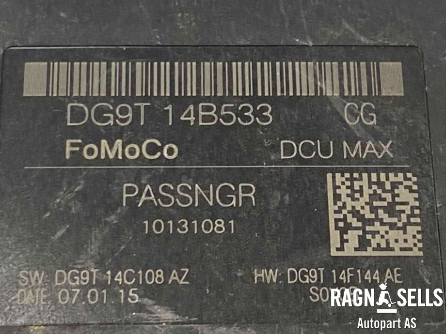 Styreenhet dør høyre foran til Ford S-Max 2015-->> (Type II)  (DG9T 14B533|)