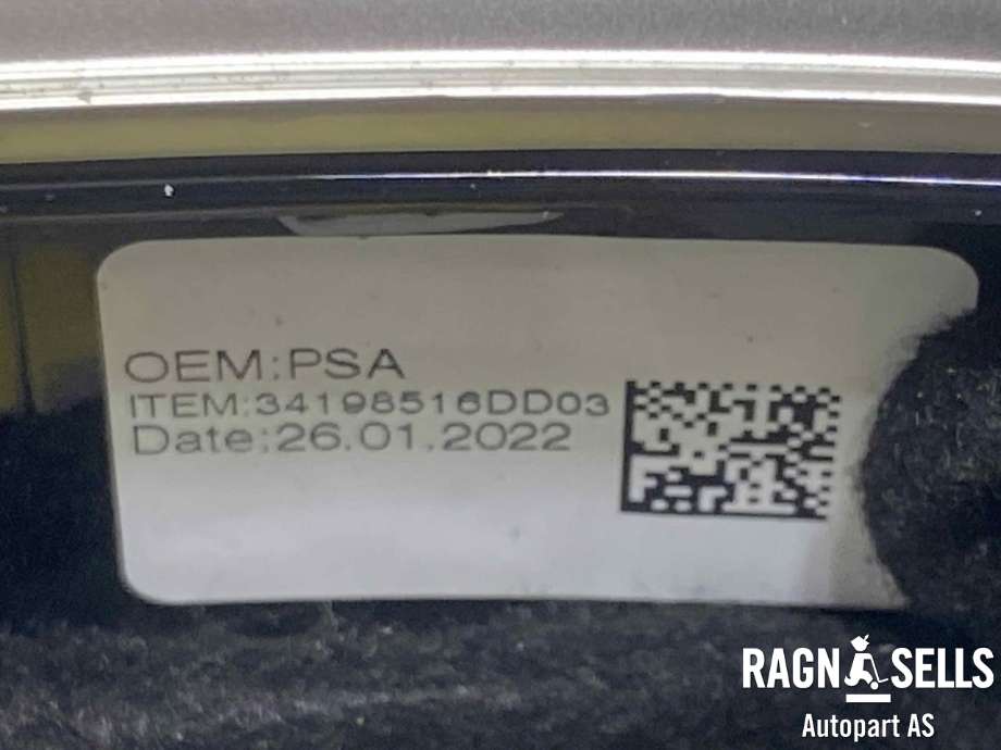 Ratt til Peugeot Partner 2019-->> (Type III)  (98 171 150 ZD|)