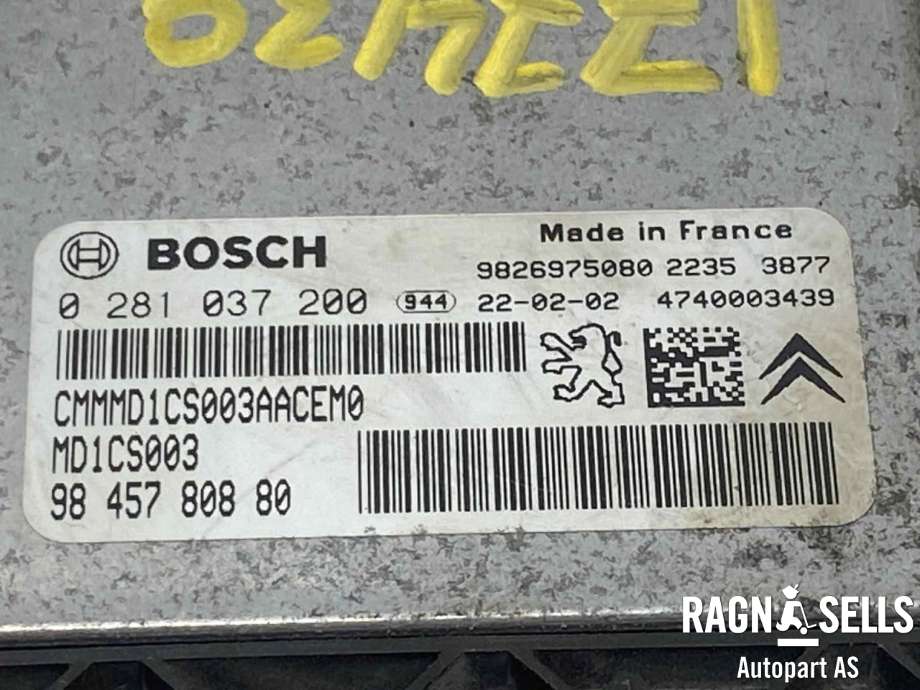 Styreenhet motor til Peugeot Partner 2019-->> (Type III)  (0 281 037 200|)