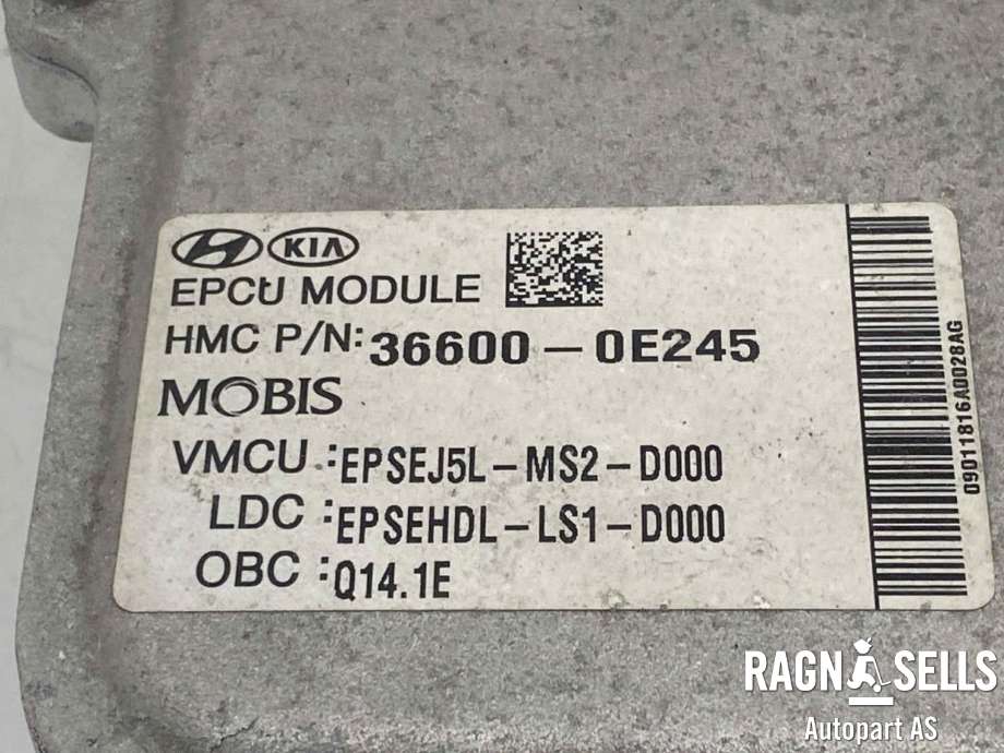 Motor power controller elbil (EPCU/PDM) til Kia Soul 2014-2019 (Type II)  (91875 E4010 171221|)