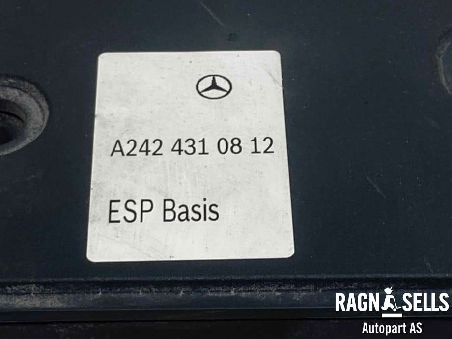 ABS sentral til Mercedes B-Klasse, electric drive 2014-2018 (W242) (W242) (A 242 431 09 12|)