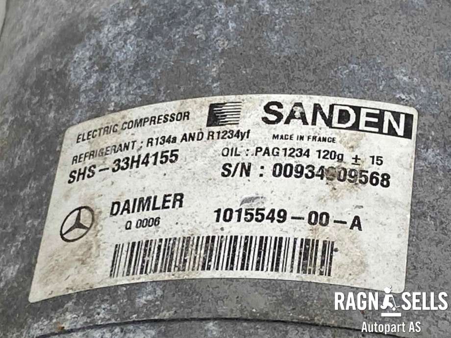 Aircondition kompressor elbil til Mercedes B-Klasse, electric drive 2014-2018 (W242) (W242) (A 003 230 51 11|)