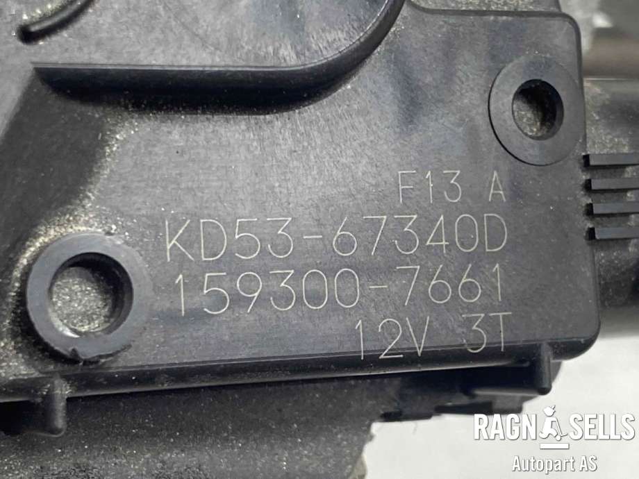Viskermotor frontrute komplett m/overføring til Mazda CX-5 2012-2017 (Type I)  (1593007731|)