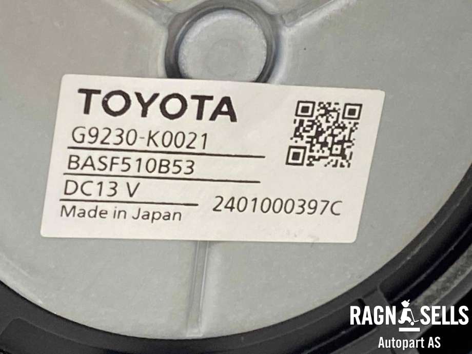 Varmeapparat motor bak til Toyota Yaris Cross (SUV) 2021-->>  (G9230K0021|)