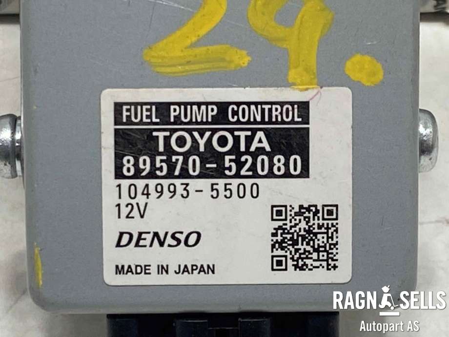 Styreenhet drivstoffpumpe til Toyota Yaris Cross (SUV) 2021-->>  (8957052080|)