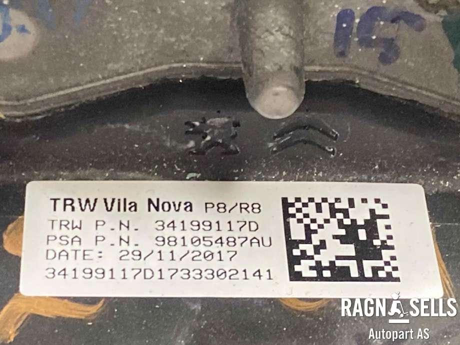 Ratt til Peugeot 5008 2017-->> (Type II)  
